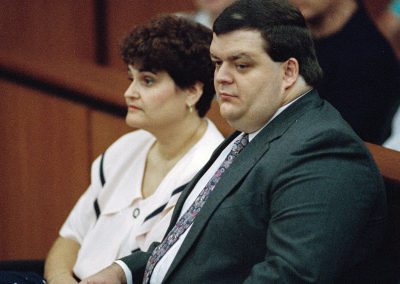 Gail and Josh Cutro during her 1994 trial