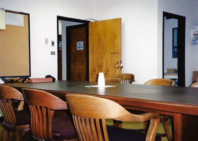 The jury room