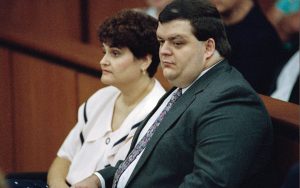 Gail and Josh Cutro during her 1994 trial